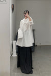 Marc le bihan double -neck shirt 2630 white